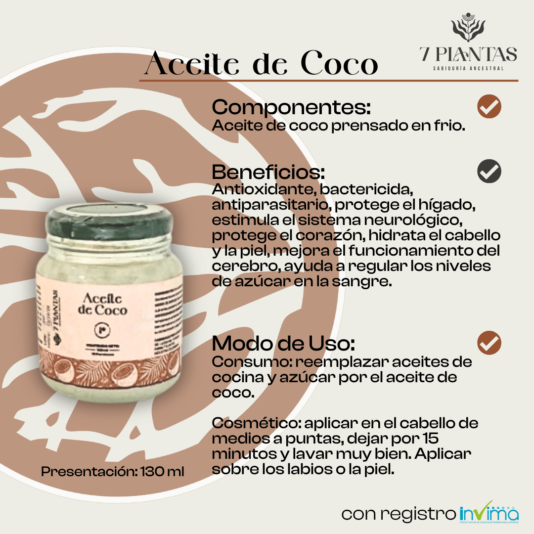 Aceite de Coco 130ml
