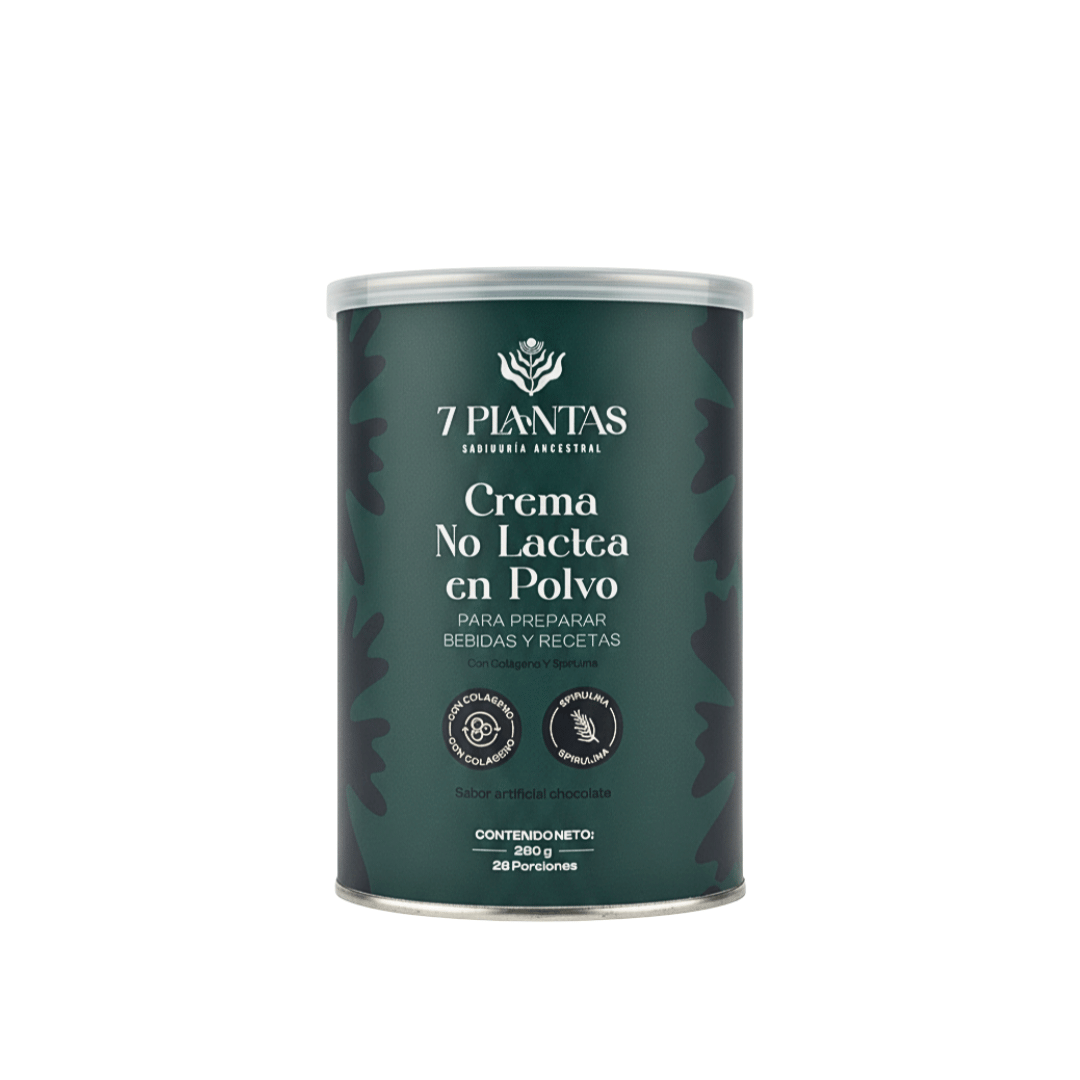 Crema no Láctea en polvo - Spirulina y Colágeno