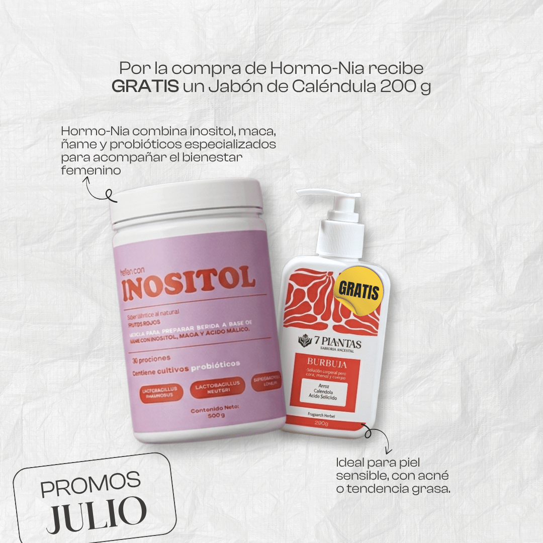 Compra un Inositol y recibe GRATIS un jabon calendula 290g