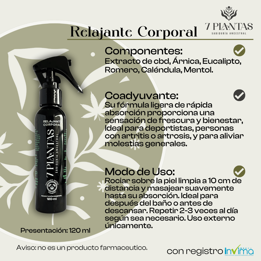 Relajante Corporal 120ml
