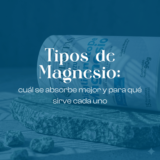 Tipos de magnesio: cuál se absorbe mejor y para qué sirve cada uno