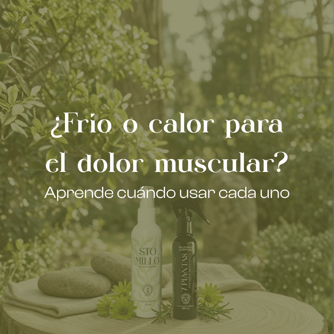 ¿Frío o calor para el dolor muscular? Aprende cuándo usar cada uno