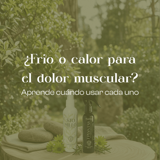¿Frío o calor para el dolor muscular? Aprende cuándo usar cada uno