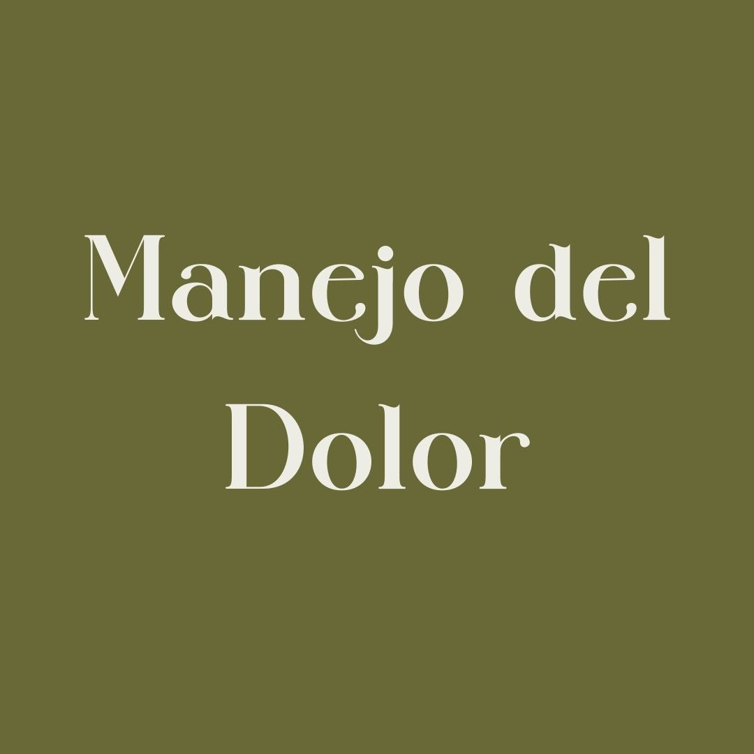 Manejo del Dolor