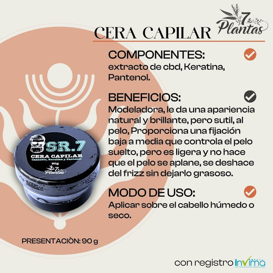 Cera capilar 90g