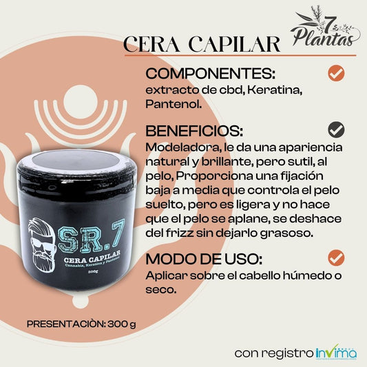 Cera Capilar 300g