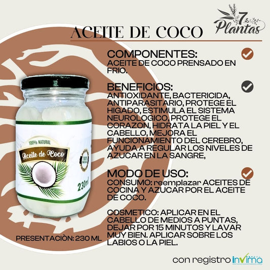 Aceite de Coco 230ml