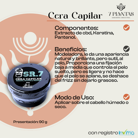 Cera capilar 90g