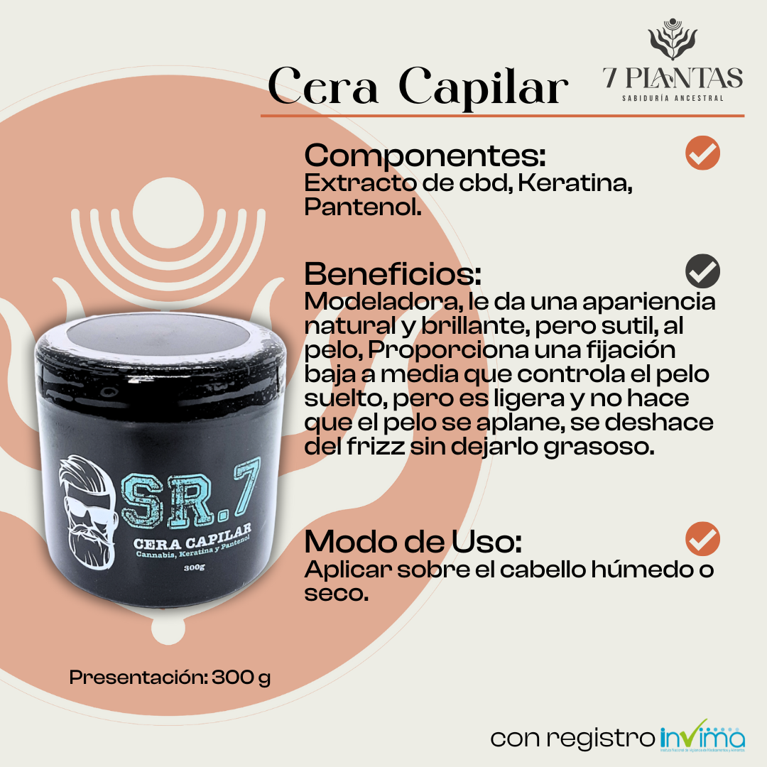 Cera Capilar 300g
