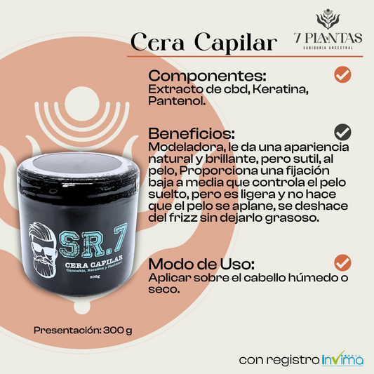 Cera Capilar 300g