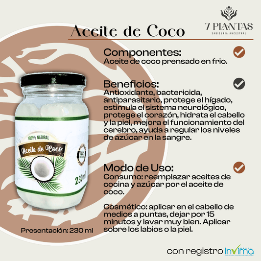 Aceite de Coco 230ml