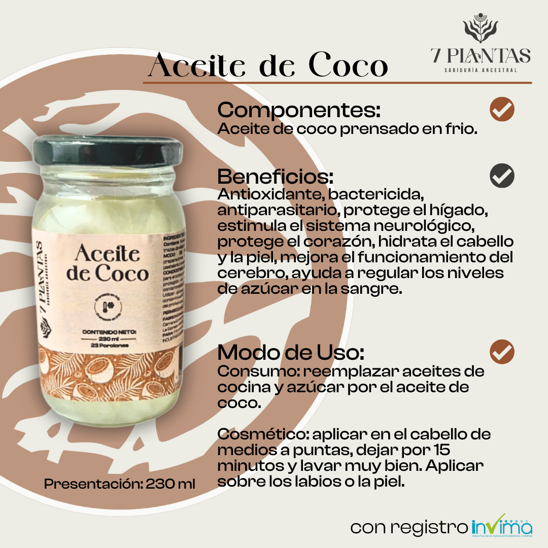 Aceite de Coco 230ml