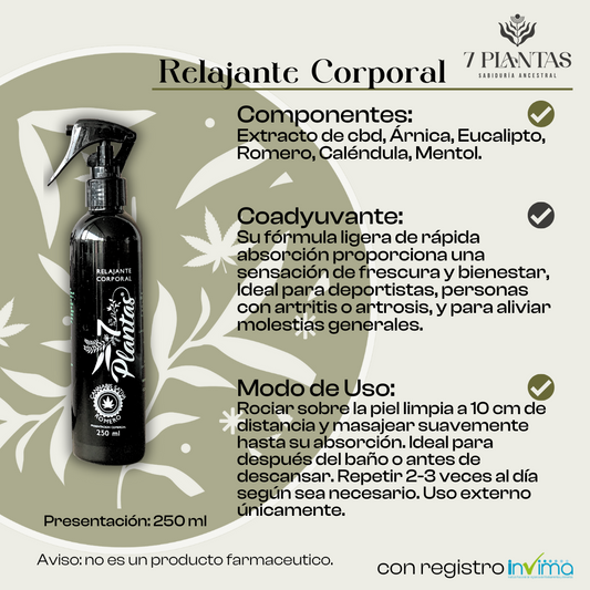 Relajante Corporal 250ml