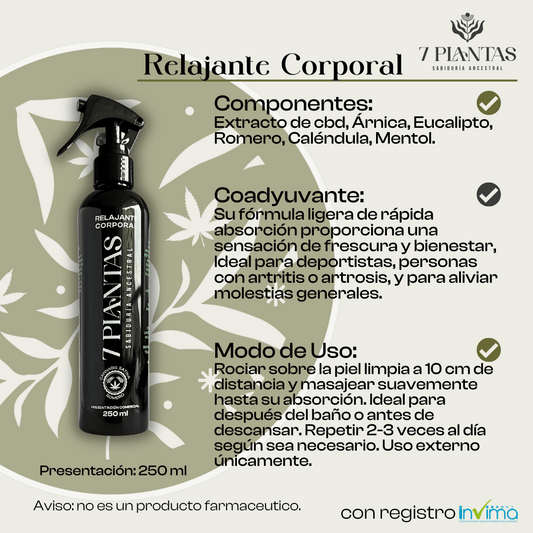 Relajante Corporal 250ml