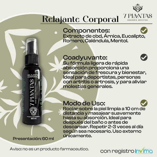 Relajante Corporal 60ml